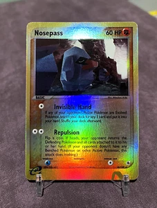 Nosepass 18/109 Reverse Holo Pokemon EX Ruby & Sapphire - Picture 1 of 5
