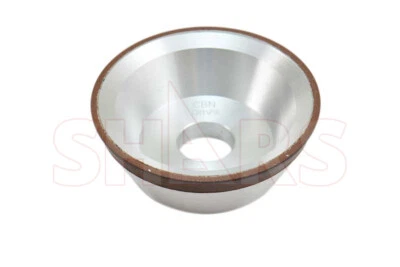 5 x 1-3/4 x 1-1/4" 11V9 CBN Flaring Cup Wheel 150 Grit Max. RPM 4500 S| - Image 1 of 3