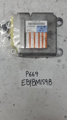 2011-2012 SUBARU LEGACY OUTBACK SRS CONTROL MODULE 98221AJ09A - Imagem 1 de 4