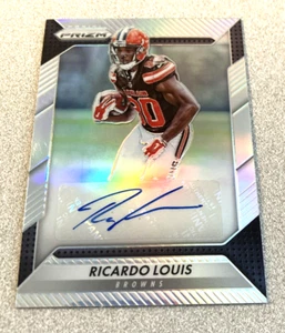2016 Panini Prizm Silver Prizm RC Auto #RA-RLS Ricardo Louis Browns - Picture 1 of 2