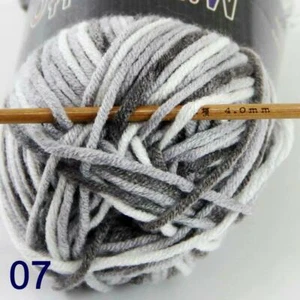 AIP New 1Skeinsx50g Soft DK Baby Cotton Crochet Yarn Hand Wool Scarf Knitting 07 - Picture 1 of 4