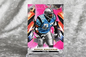 2024 Topps Inception Football Muhsin Muhammad Pink 🔥/99 Carolina Panthers - Picture 1 of 2
