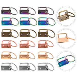 50 Pcs Wristlet Fob Key Holder Hardware Jewelry Kits