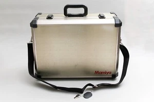 FedEx ✈ [Ex/2Keys] MAMIYA Aluminum Trunk Camera Hard Case w/shoulder strap,2keys - Picture 1 of 15