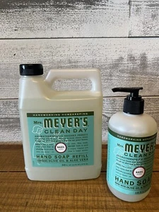 Mrs. Meyer's Clean Day Liquid Hand Soap Basil Scent Refill - 33oz - Picture 1 of 5