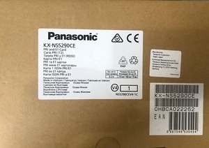 Panasonic KX-NS5290 PRI 30 und E1 Karte für KX-NS 700 - Bild 1 von 2