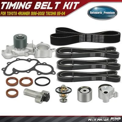 12x Kit de correa de distribución y bomba de agua para Toyota 4Runner 1999-2002 Tacoma 2000-2004 Foto 1 de 4