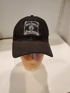 Sombrero ajustable Snapback de malla negra para adultos "Jack Daniel's Field Tester" - Imagen 1 de 10