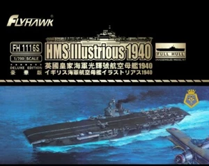 Flyhawk 1/700 FH1116S HMS Flugzeugträger Illustrious 1940 - Bild 1 von 4