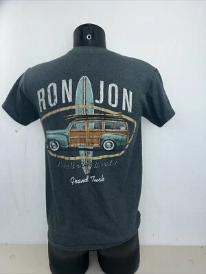 Ron Jon Surf Shop ¡Todo sobre el paseo! Camiseta Grand Turk pequeña gris Foto 1 de 4