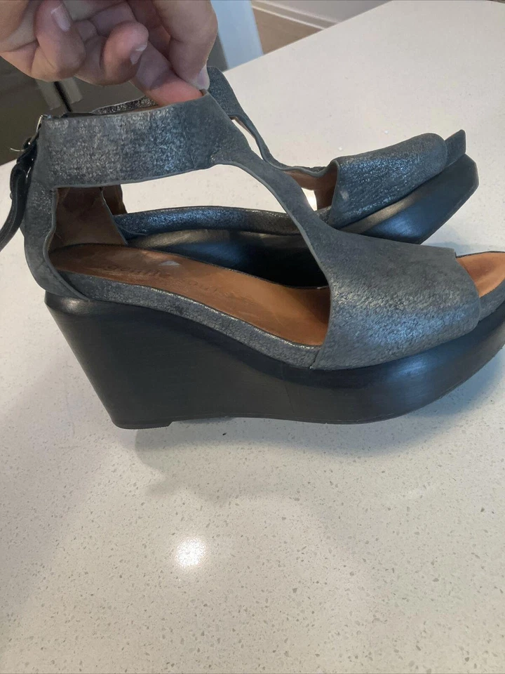 Sandalias de cuña Juniper Tea talla 5,5 Foto 1 de 4