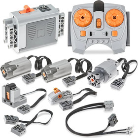 9 IN 1 Motor Set Plastic Compatible with Lego Remote Control for STEM Projects