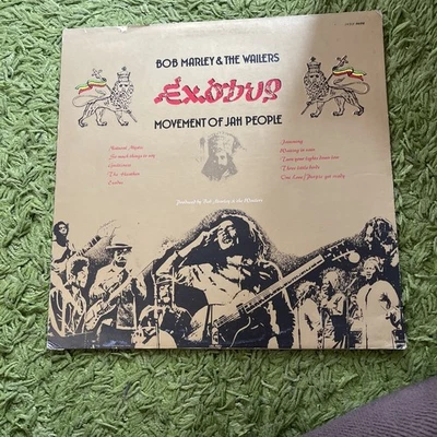 Original 1977 Bob Marley Exodus Vinyl Album Vintage - Image 1 of 4
