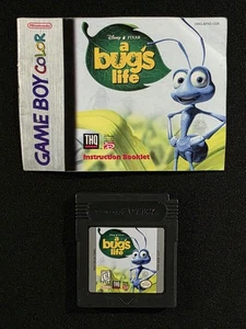 A Bug's Life con manuale (Nintendo Game Boy Color, GBC) cartuccia testata - Foto 1 di 6