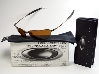 Oakley Square Whisker Brown Sonnenbrille Deviation Nanowire Ejector WireTap Why - Bild 1 von 4