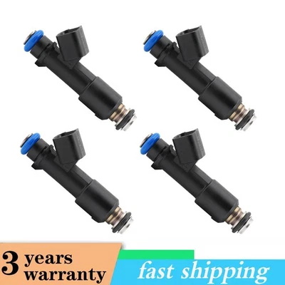 Set Of 4 Fuel Injectors FJ979 for Isuzu I-280 2006 Ascender 2008 Saab 9-7x 08-09 - Image 1 of 4