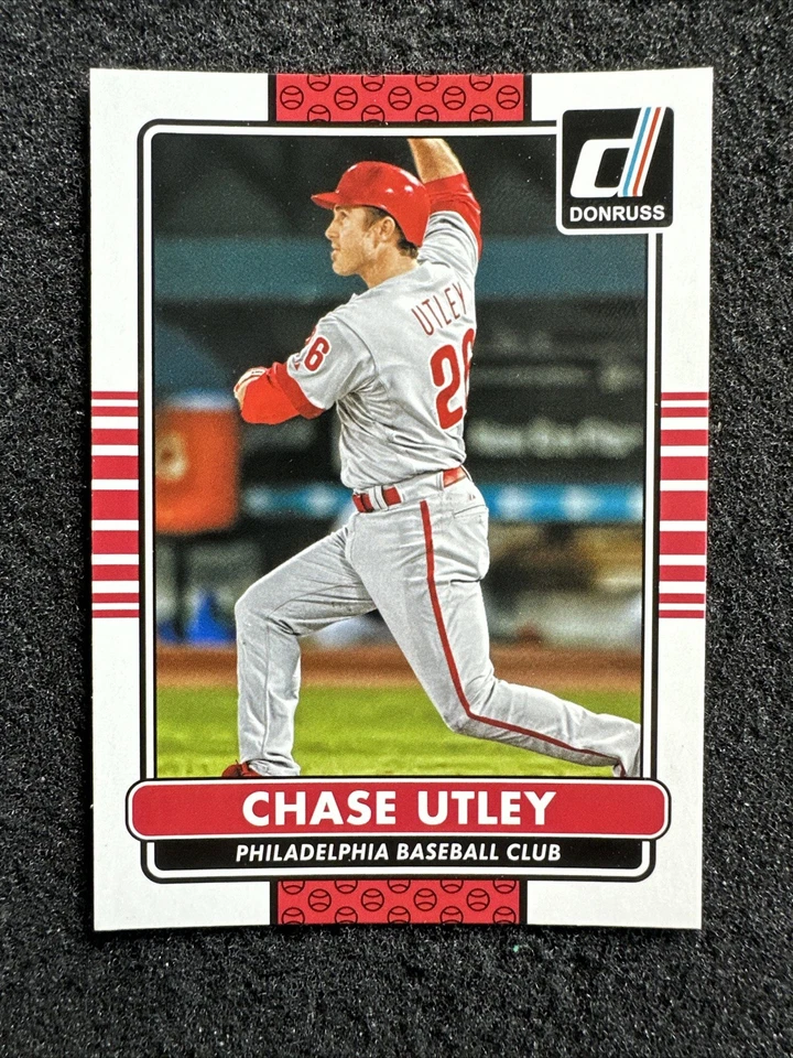 CHASE UTLEY #137 2015 Donruss Baseball QTY Philadelphia Phillies - Imagem 1 de 2