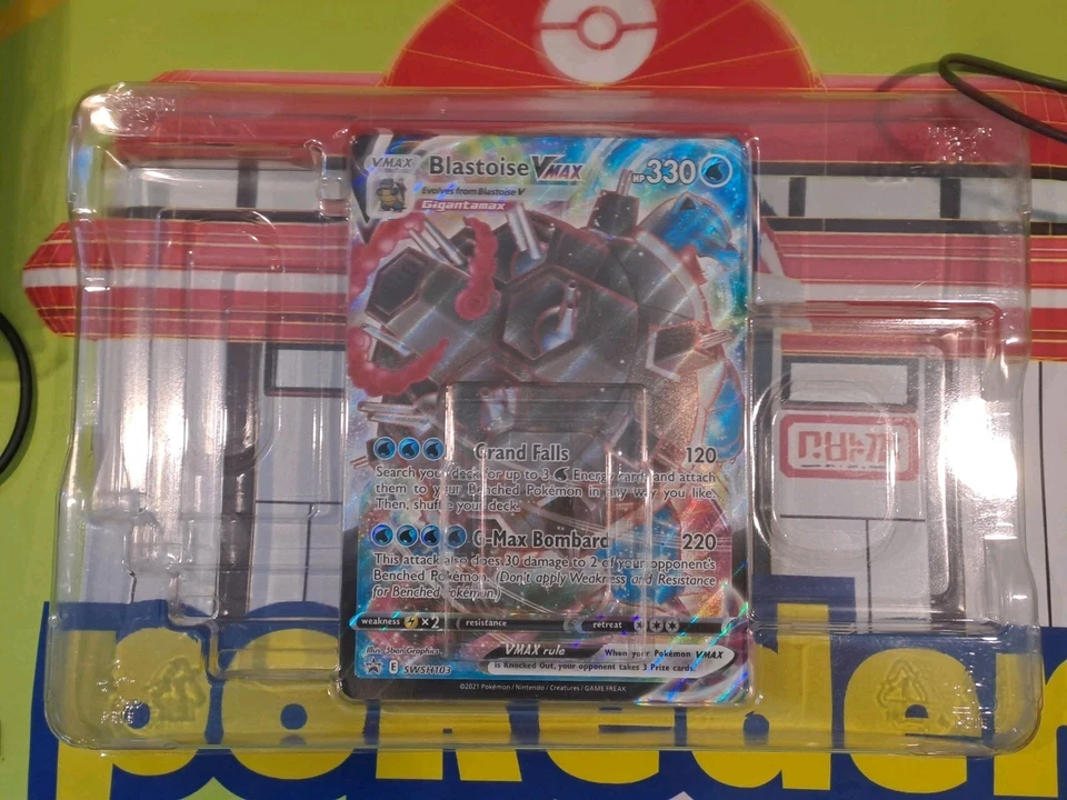 Blastoise VMAX Swsh103 JUMBO Card Holo - In Original Box - Pokemon TCG NM/MT  - Image 1 of 3