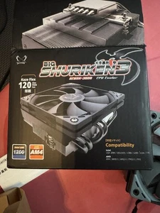 Scythe Big Shuriken 3 CPU Cooler LGA 1200, AM4 120mm Fan - Photo 1/6