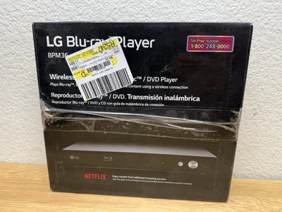 LG BPM36 12W Blu-Ray Disc Player Streaming Built-in Wi-Fi Open Box NIB - Image 1 of 4