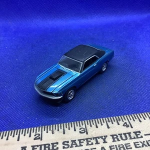 Greenlight 1970 Ford Mustang blau Gummireifen Rarität - Bild 1 von 5