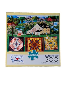 Charles Wysocki THE QUILTMAKER LADY (2628) Buffalo 300 lrg Teile Puzzle vollständig - Bild 1 von 3
