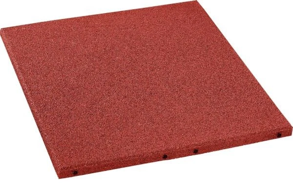 WEITERE Hamann Mercatus Fallschutzplatten oxydrot 40 x 40 x2,5 cm Matte Fallschutzmatten