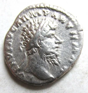 Ancient Rome Imperial LUCIUS VERUS (161-169AD) AR Denarius AEQUITAS Reverse - Picture 1 of 2