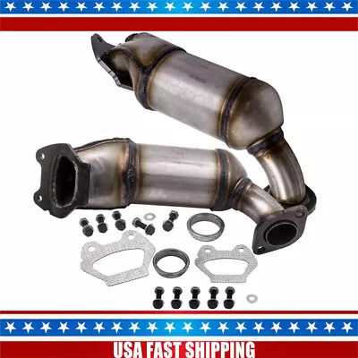 Convertidores catalíticos de ambos colectores aptos para Dodge Grand Caravan 3,6 L 2011-16 Foto 1 de 4