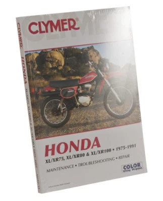 MANUAL DE SERVICIO CLYMER HONDA XL/XR75-100 1975-1991 M312-14 Foto 1 de 2