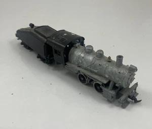 HO Mantua 0-4-0 Undecorated Steam Locomotive w/Slope Back Tender-DC-Runs Good - Picture 1 of 4
