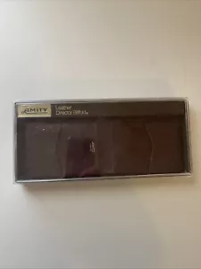 Amity Leather Director Billfold Cowhide Wallet NEW - Picture 1 of 5