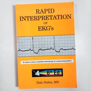 Schnelle Interpretation von EKGs vereinfachte Methodik Dubin 6. Auflage 2000 PB - Bild 1 von 15