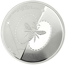 Silver Bee Proof Silver Coin Bee 2019 1 OZ 9999 Silver Bullion Coin W/COA