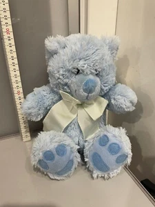 BNWT - TEDDY TIME - Lovely soft Blue Teddy Bear. - Picture 1 of 6