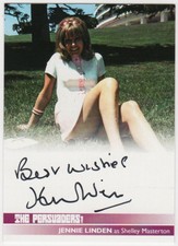The Persuaders! Jennie Linden As Shelley Masterton. Autograph Card #JL3