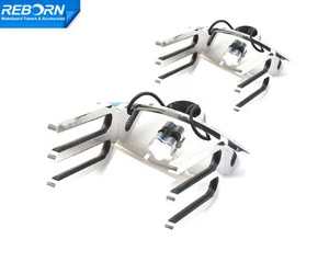 2 Sets Reborn Pro QR Winkelfreies Wakeboard Tower Rack Shinning Spiegelpoliert - Bild 1 von 4