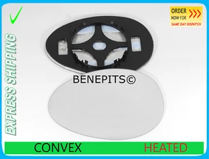 For MINI COOPER 2007-2013 Wing Mirror Glass Convex Heated Left - Bild 1 von 1