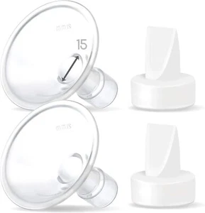 Maymom Pump Valve & MyFit Shield Compatible with Lansinoh Breast Pump - Picture 1 of 22