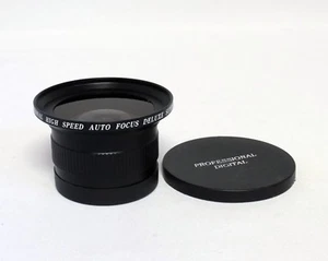 Objectif Crystal Vision 0,42x Professionnel Haute Vitesse Auto Focus Deluxe Super Large - Photo 1 sur 4