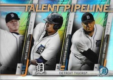 2017 Bowman Chrome Talent Pipeline Matt Manning, Christin Stewart, Joe Jimenez