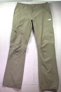 Pantalones para mujer The North Face 8 regular beige caminata gorp ropa exterior bolsillo de carga - Imagen 1 de 13