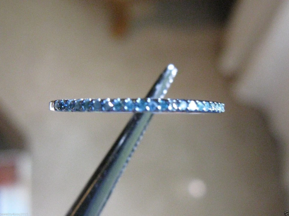 КОЛЬЦО С ГОЛУБЫМ БРИЛЛИАНТОМ 0,25 КАРАТА*СТЕК*1/2 ЛЕНТА ВЕЧНОСТИ*СЕРТИФИКАТ ПОДЛИННОСТИ*РАЗМЕР 6 - Изображение 1 из 1