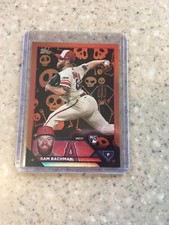 2023 Topps Update Sam Bachman Halloween Rookie Card Serial #38/50