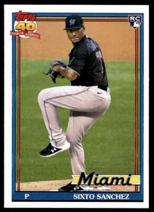 2021 TOPPS ARCHIVES ROOKIE SIXTO SANCHEZ R38 - Picture 1 of 2
