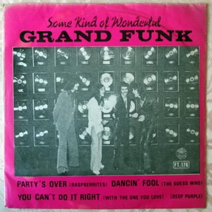 DEEP PURPLE / GRAND FUNK RAILROAD original 70's THAI PS nice copy - Picture 1 of 5
