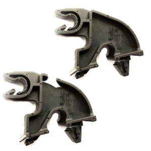 2x Halter Motorhaubenstange Motorhaube passend für Opel Corsa C  Meriva A - Picture 1 of 1