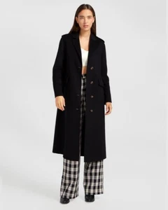 Cappotto lungo nero Belle & Bloom Tainted Love - Taglia M - Foto 1 di 4