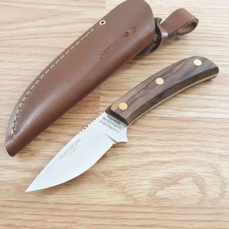 Grohmann Fixed Blade Knife Mini Skinner Gr104sf