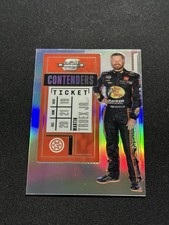 2021 Panini Chronicles Martin Truex Jr. Contenders Optic Holo Silver Nascar #11